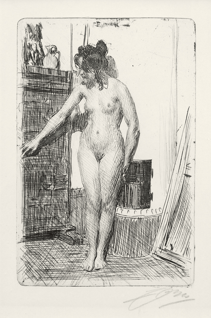  安德斯·莱奥纳德·佐恩 Anders Leonard Zorn —— 佐恩(素描) (41)